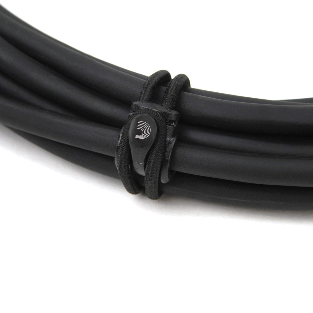 D'Addario Accessories PW-ECT-10 Elastic Cable Ties, 10-pack