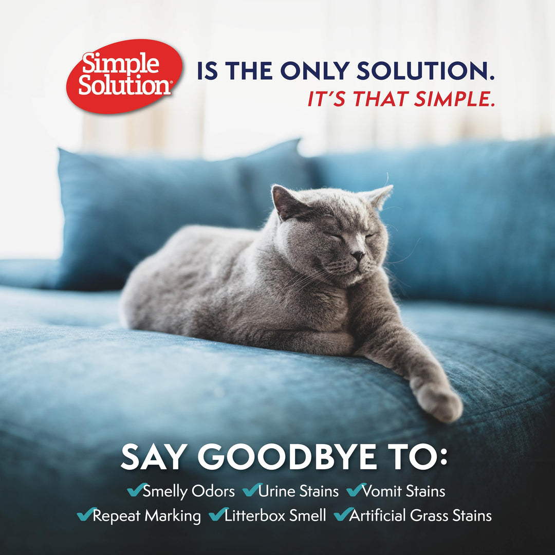 Extreme Cat Stain Eliminator for Strong Odor, Pet Odor Eliminator for Home, Stain Remover for Cats, Floor Cleaner, Urine Destroyer, Carpet Cleaner Spray, 32oz