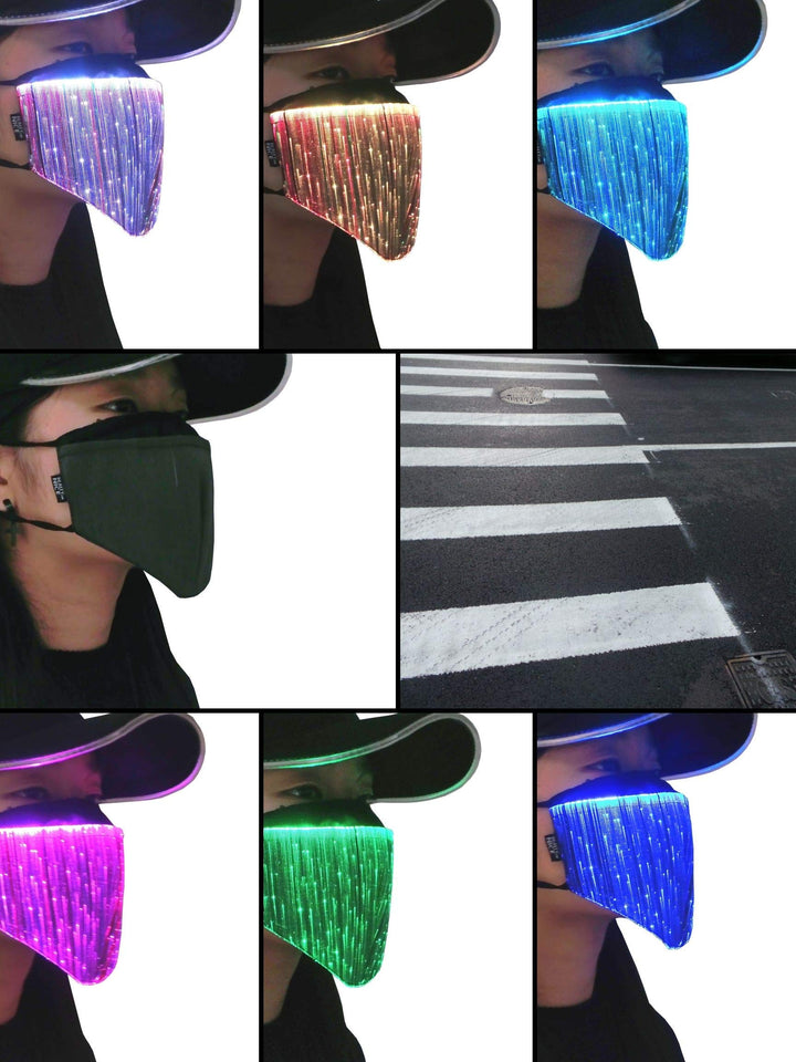 ™ L.E.D. Light Up Face Masks - Reusable & Adjustable