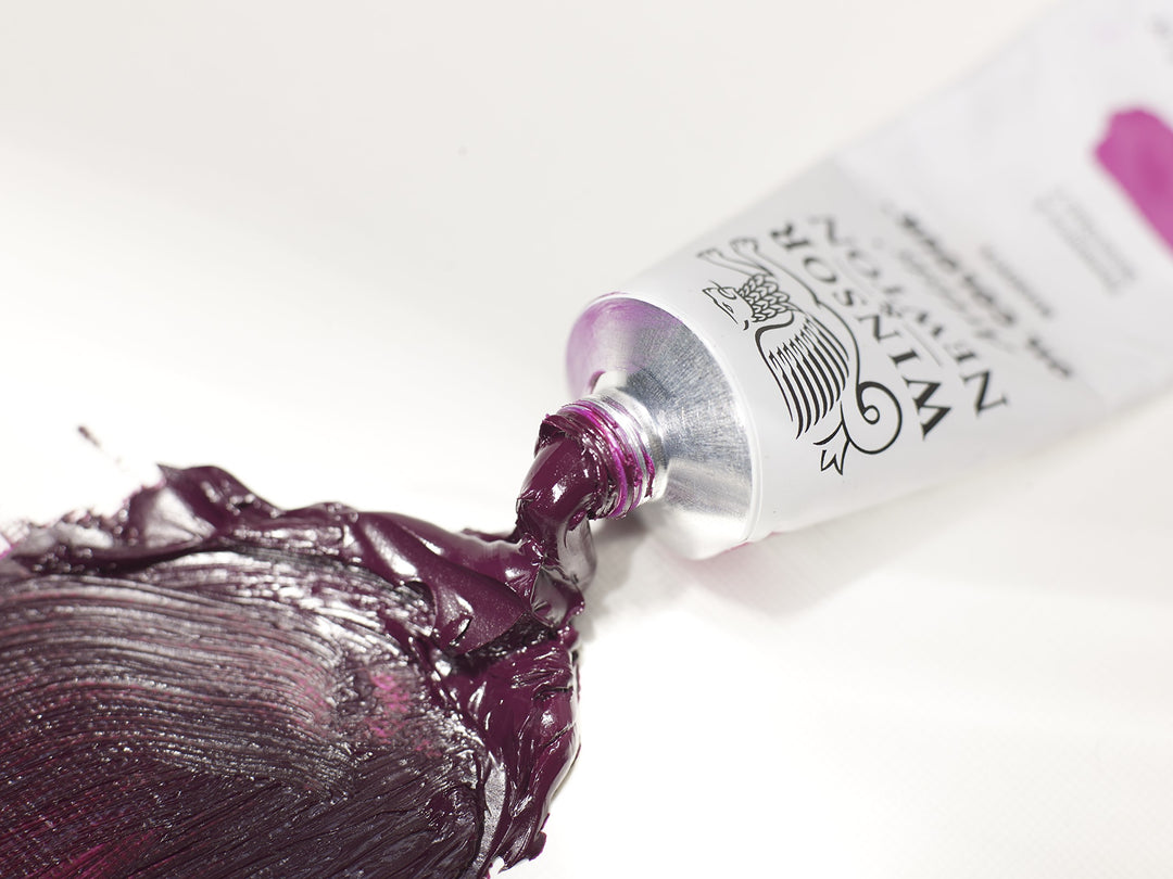 Winsor & Newton Artists' Oil Color, 37ml (1.25 oz) Tube, Transparent Maroon