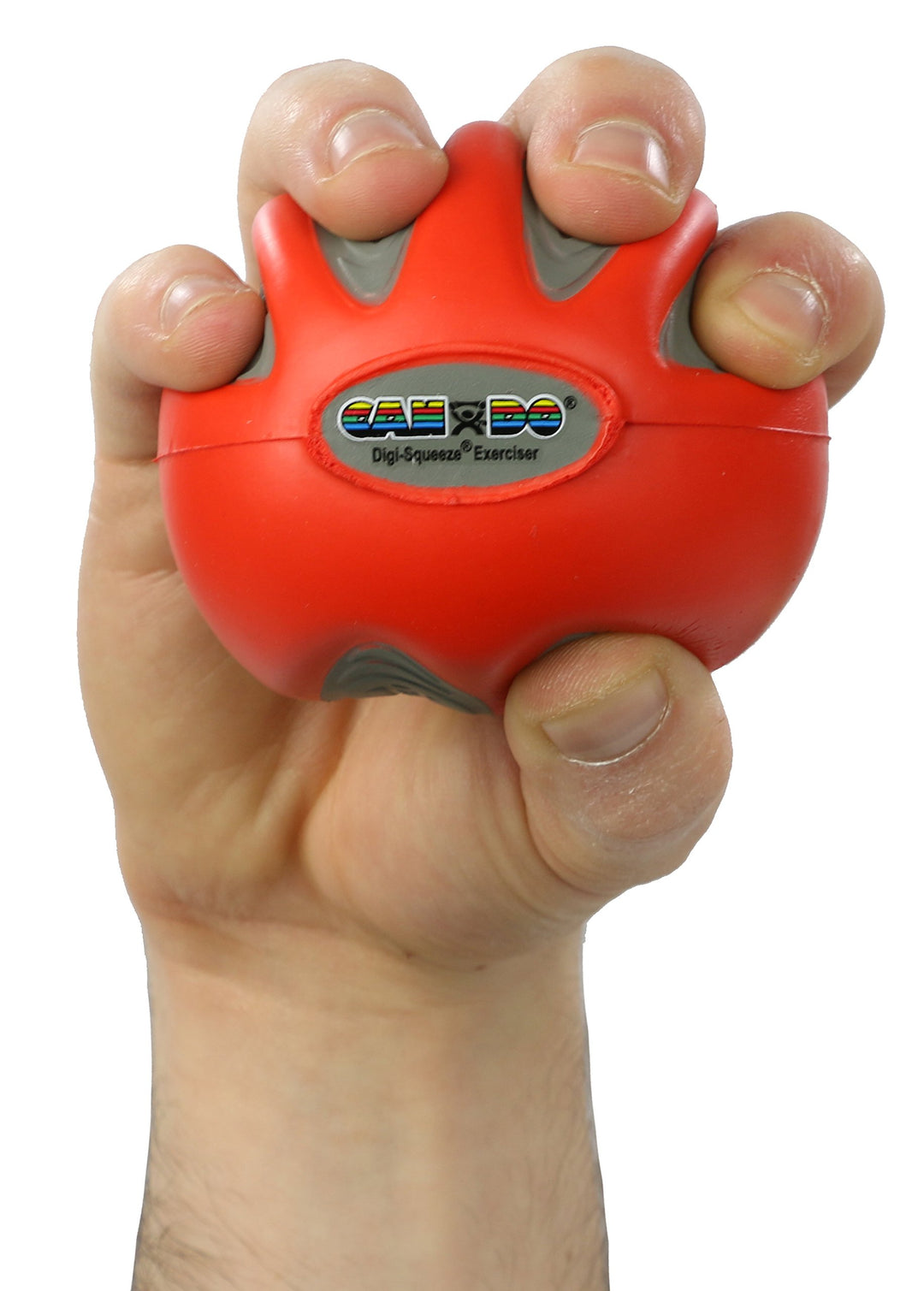 10-1981 Digi-Squeeze Hand Exerciser, Medium, Red-Light
