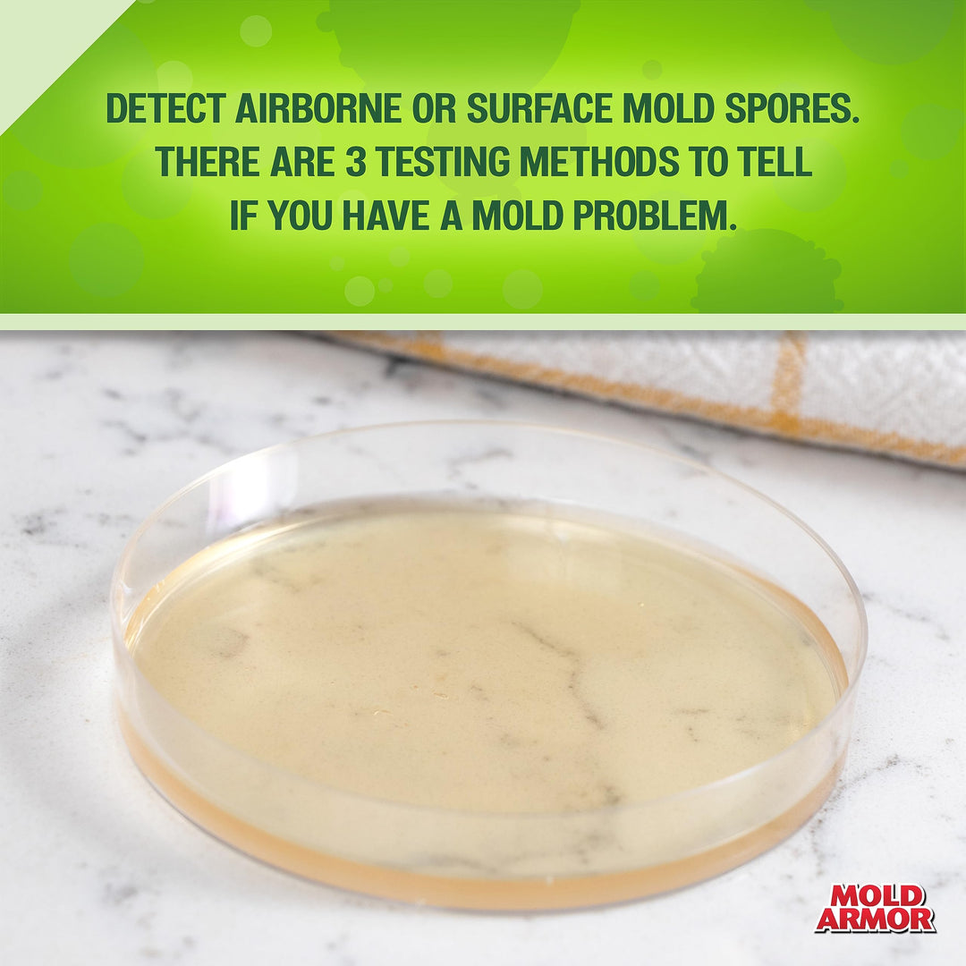 Do It Yourself Mold Test Kit, Test Surface Mold, Air Quality, and HVAC, Safe and Easy to Use, DIY at Home Mold Kit, Effective Both Indoors and Outdoors