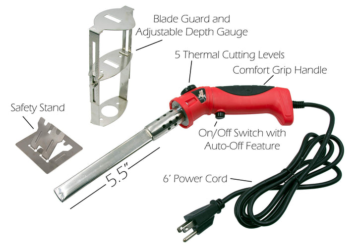 Hot Knife - 150 Watt Heavy Duty Hot Knife Styrofoam Heat Cutter