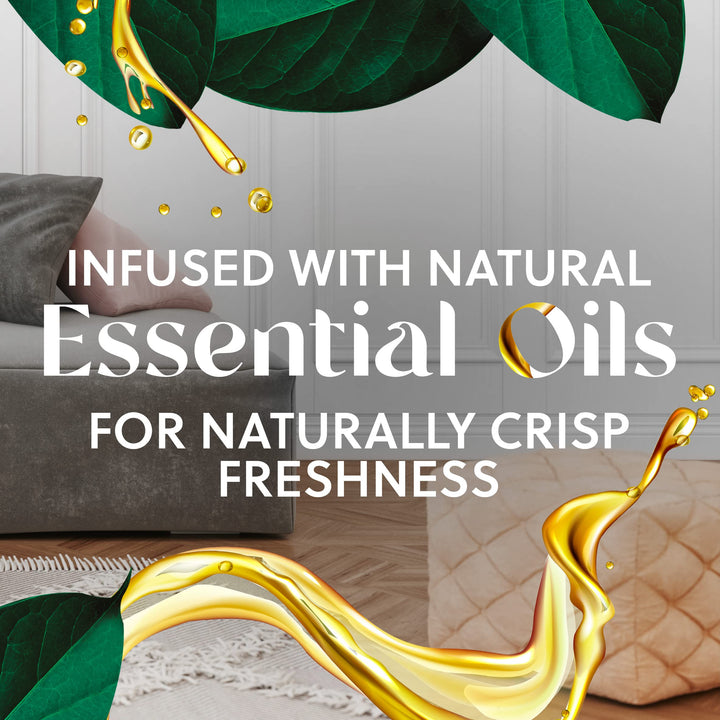 Plug in Scented Oil Refill, 2 ct, Fresh Linen, Air Freshener, Essential Oils