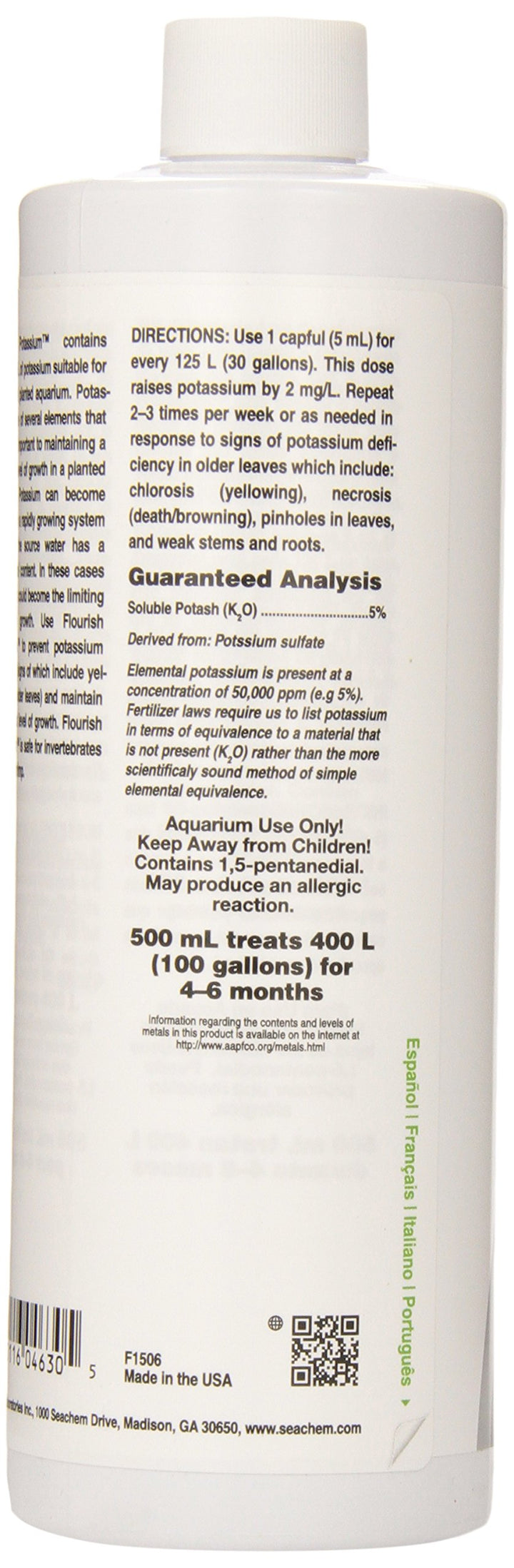 Flourish Potassium 500ml
