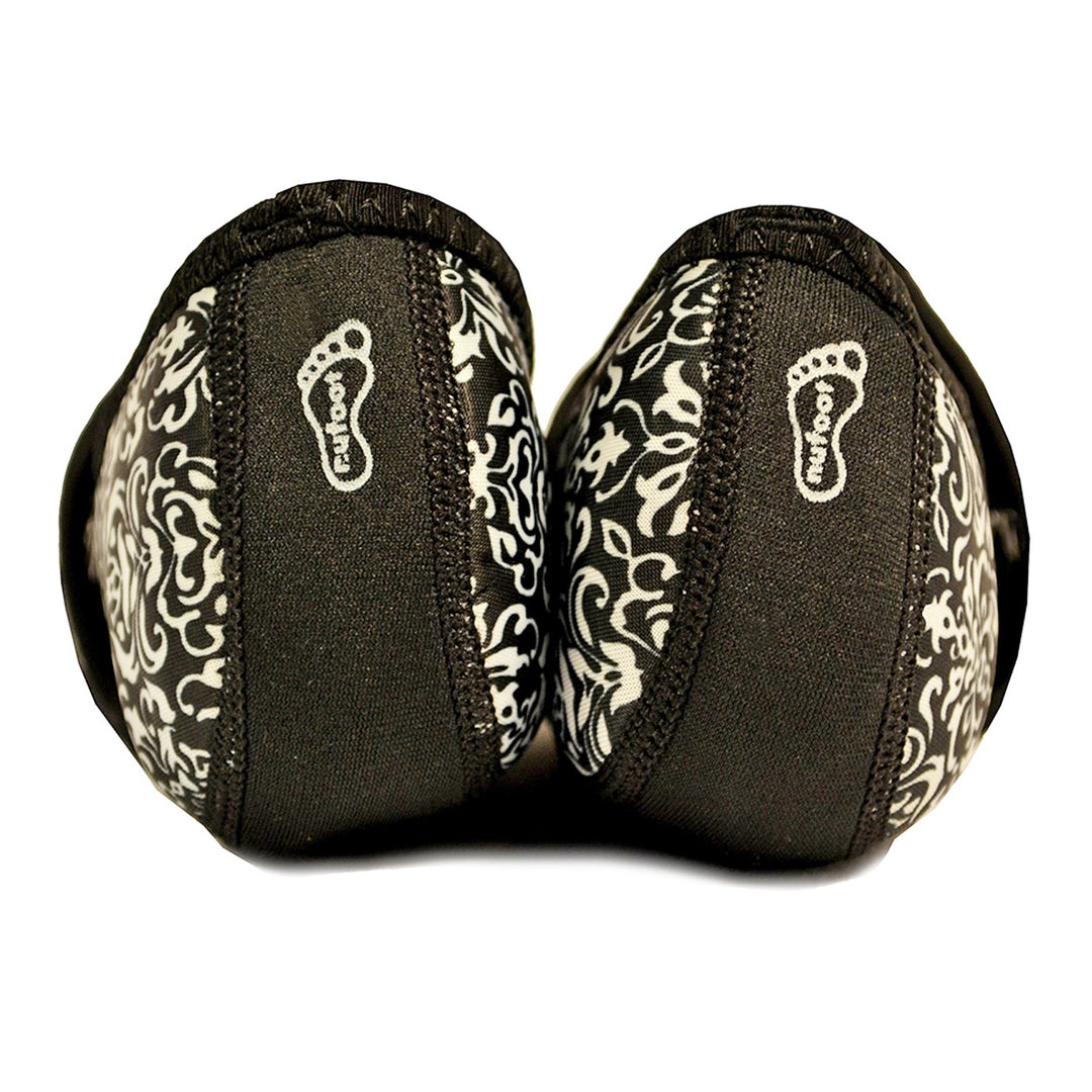 Betsy Lou Fuzzies Women's Shoes, Best Foldable & Flexible Flats, Travel & Exercise Shoes, Dance Shoes, Yoga Socks, Indoor Shoes, Slippers, Small, Midnight