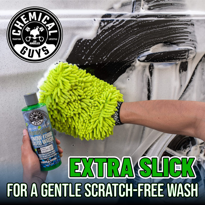 CWS_110_16 Honeydew Snow Foam Car Wash Soap (Works with Foam Cannons, Foam Guns or Bucket Washes) Safe for Cars, Trucks, Motorcycles, RVs & More, 16 fl oz, Honeydew Scent