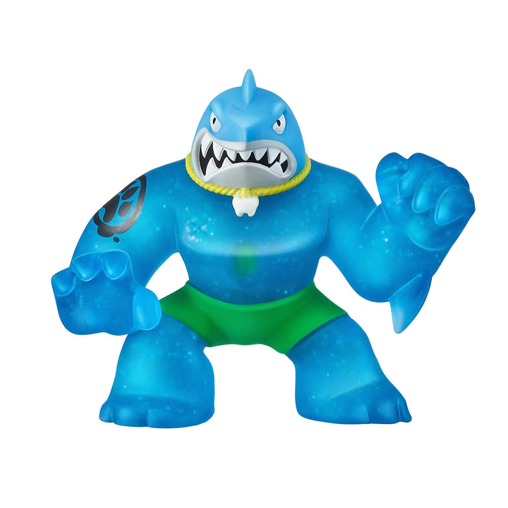 Heroes of - 2 Pack of Glow in The Dark Action Figures, Thrash Vs Rockjaw