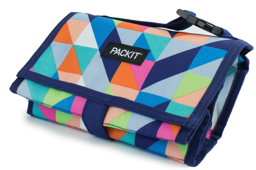 Freezable Lunch Bag with Zip Closure, Paradise Breeze