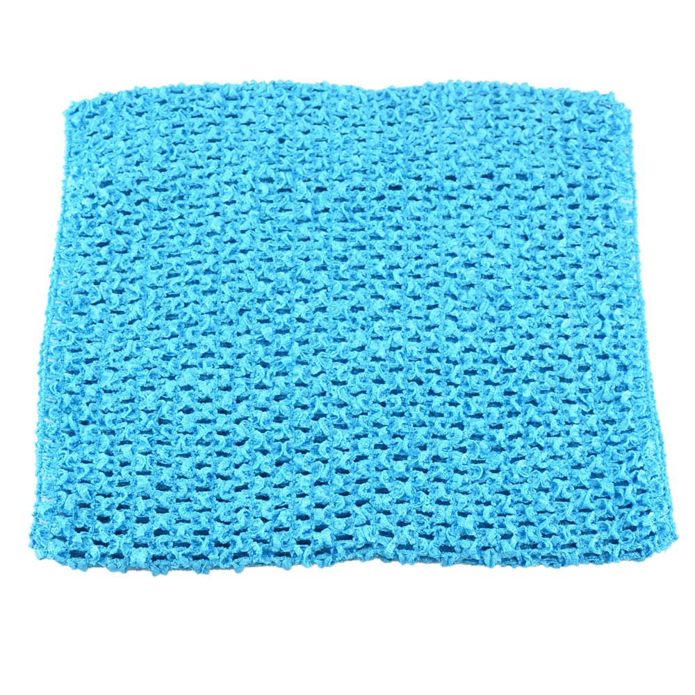 Pack of 7 9 Inch Handmade Baby Girl Silk Crochet Tutu Tube Top Chest Wrap for Toddler Infants(AID04-B)