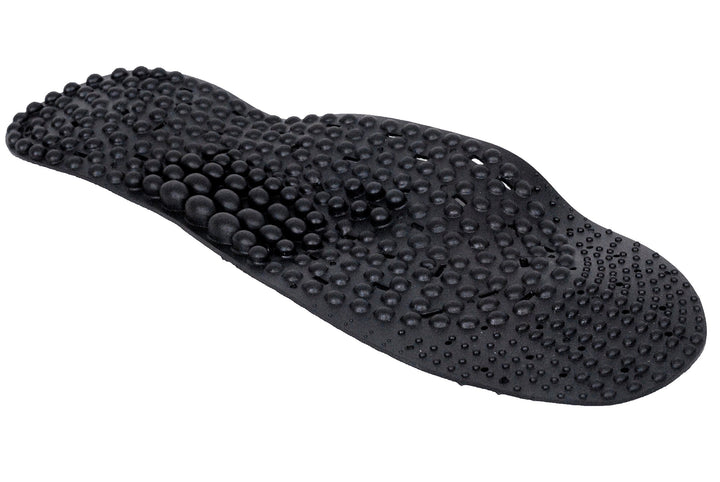 Charcoal Anti Ordor Acupuncture Foot Massage Insoles (Trim to Fit: men's size 6-10/ women's size 7-11)