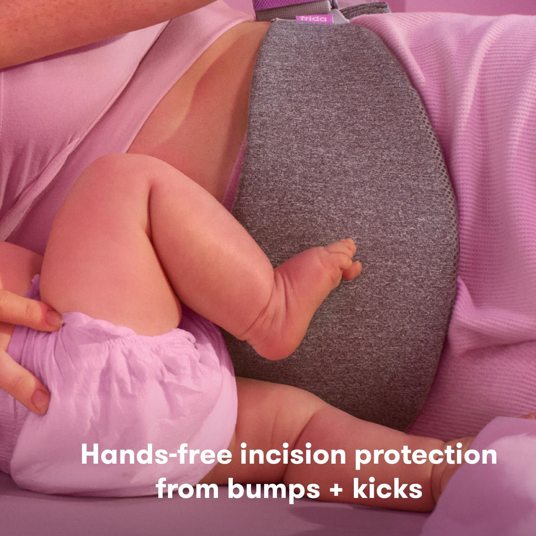 C-Section Belly Binder for Post-Op, C-Section Recovery Must Have Band, Incision Protector, Targeted Hot & Cold Therapy for Swelling