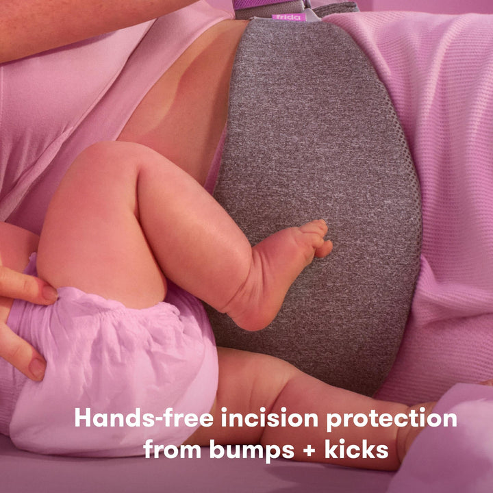C-Section Belly Binder for Post-Op, C-Section Recovery Must Have Band, Incision Protector, Targeted Hot & Cold Therapy for Swelling