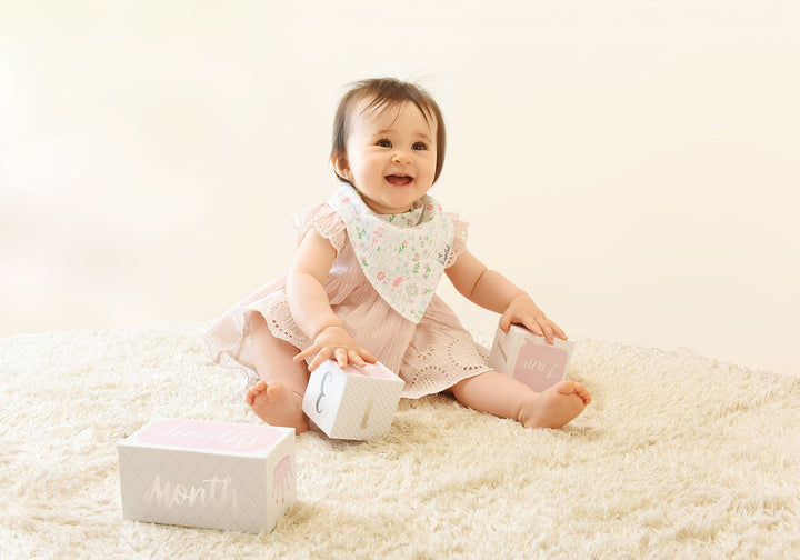 My First Milestone Princess Age Blocks | Baby Picture Props for Photo Sharing The First Year