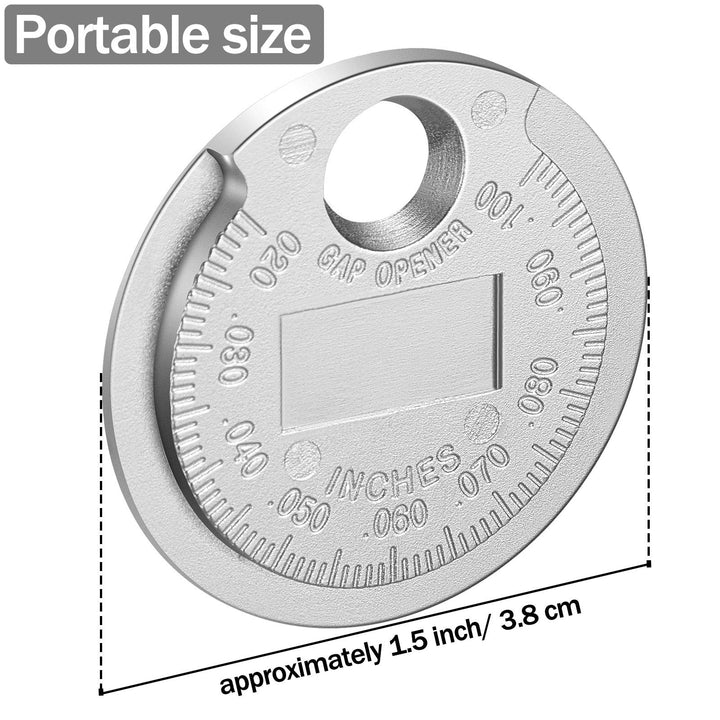 Spark Plug Tool Spark Plug Gauge Measuring Tool Wire Spark Plug Gauge Tool Scaled from 0.020 to 0.100 Inch (1)