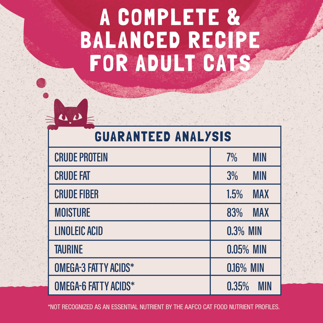 Original Ultra Platefulls Indoor Adult Grain Free Wet Cat Food, Salmon, Tune, Chicken & Shrimp Recipe, 3 Ounce Pouch (Pack of 24)