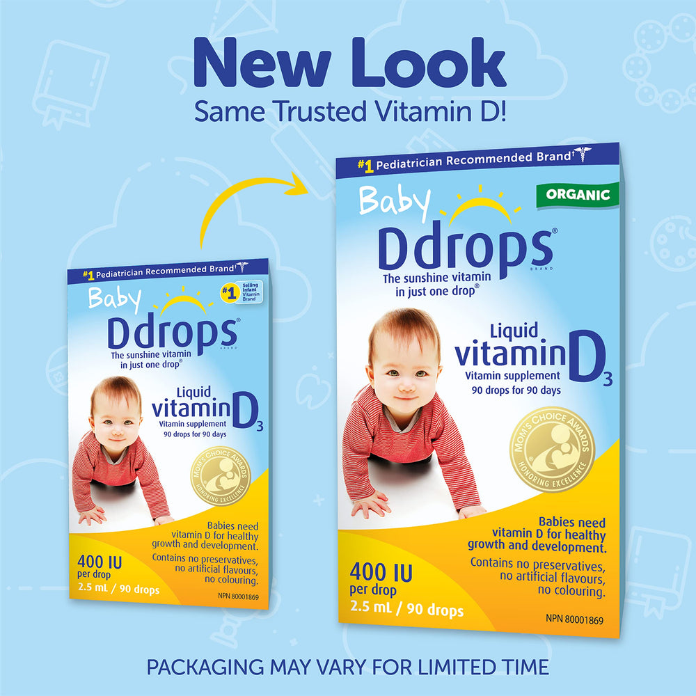D Drops Baby Liquid Vitamin D (90 Drops)