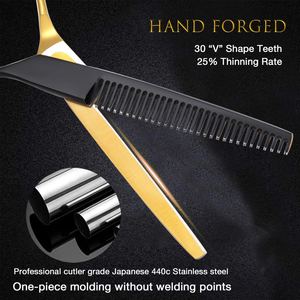 Professional Hair Scissors Hairdressing Shears Japanese Stainless Steel 6.0 Barber Haircut Shear Salons Home Use for Men Women