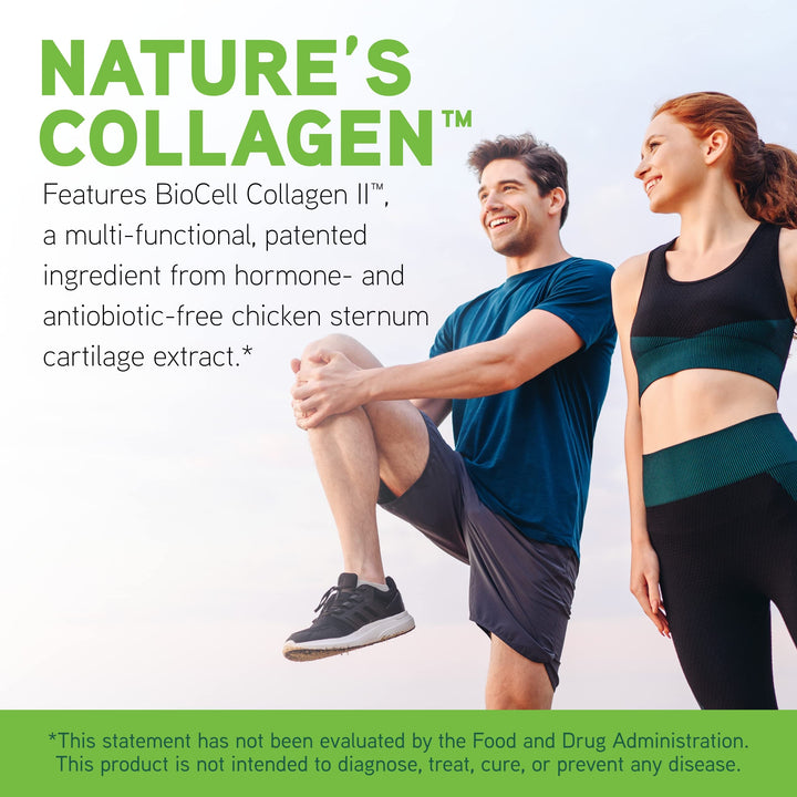 Labs Natures Collagen - BioCell Collagen Supplement with MSM & Glucosamine - Helps to Support Joint Health, Skin Health & Connective Tissues - Gluten-Free - 90 Tablets