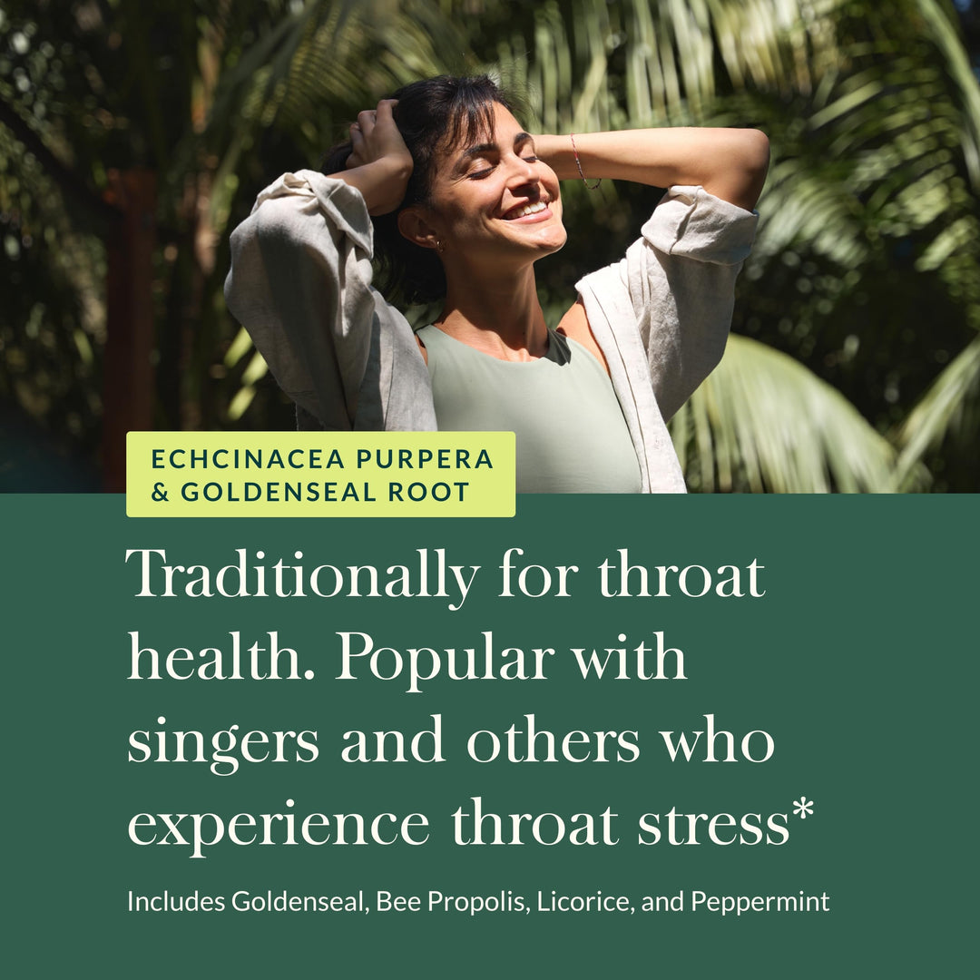 Echinacea Goldenseal Propolis Throat Spray - for Immune Support & Throat Health - with Licorice Root, Thyme, Echinacea, Peppermint & Oregon Grape - Organic 1 Fl Oz Spray Bottle