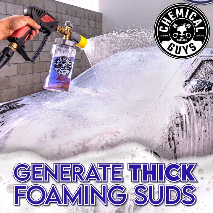CWS20716 Extreme Bodywash & Wax Foaming Car Wash Soap, (Works with Foam Cannons, Foam Guns or Bucket Washes) Safe for Cars, Trucks, Motorcycles, RVs & More, 16 fl oz, Grape Scent