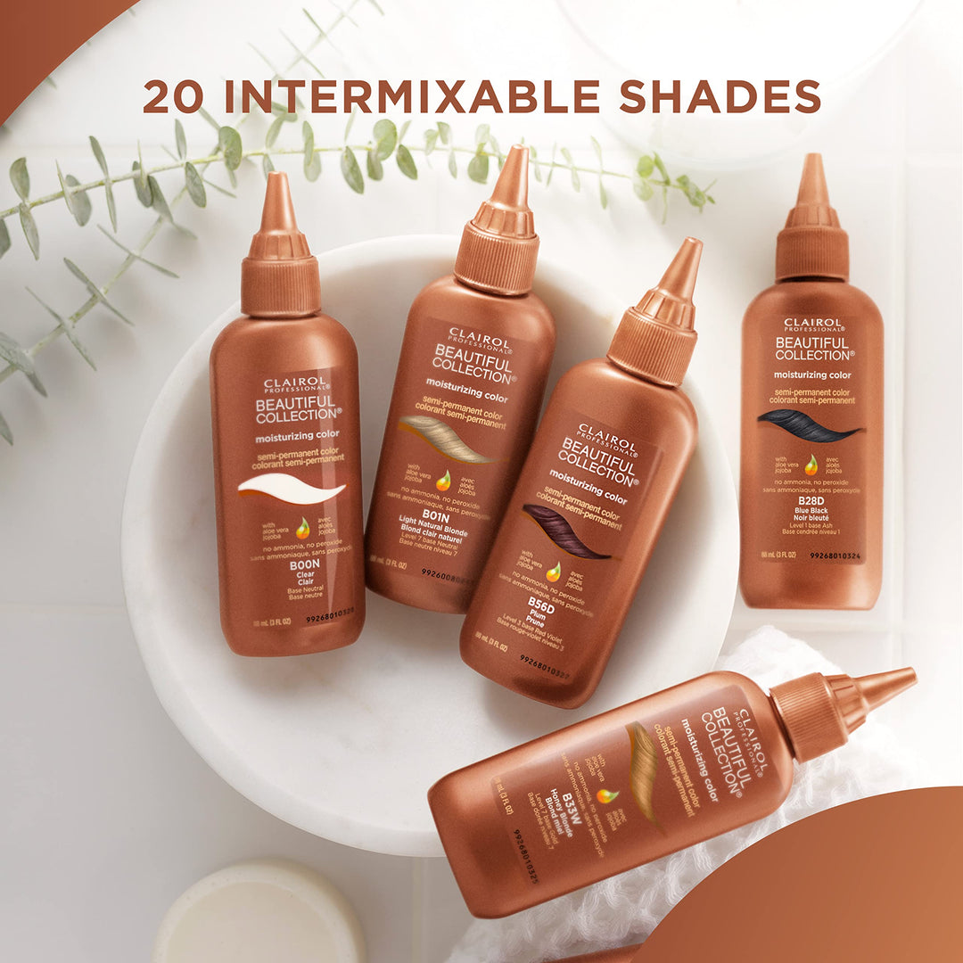 Beautiful Collection Hair Color, 175w Wine Brown, 3 oz
