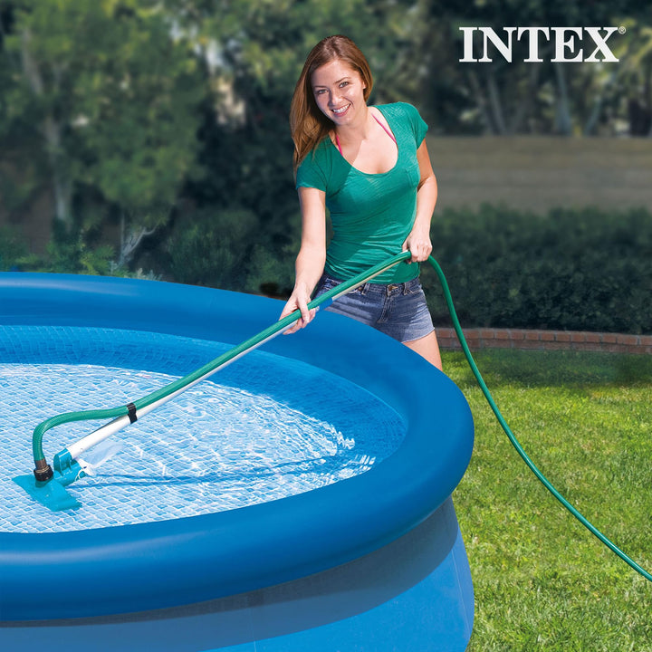 28002E Cleaning Maintenance Swimming Pool Kit with Vacuum, Surface Skimmer, and Telescoping Pole for Above Ground Pools (Pool Sold Separately)
