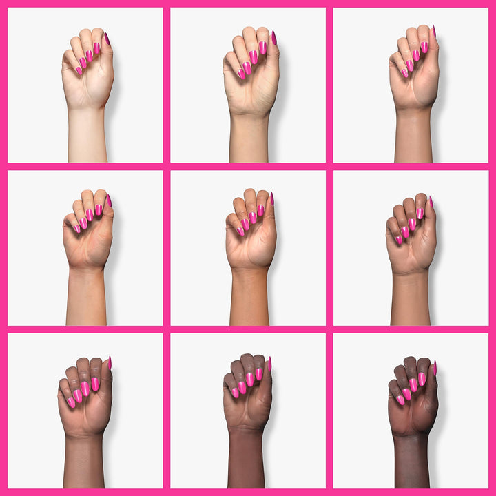 Aimeili Soak Off Uv Led Gel Nail Polish Neon Peachy Pink (056) 10ml