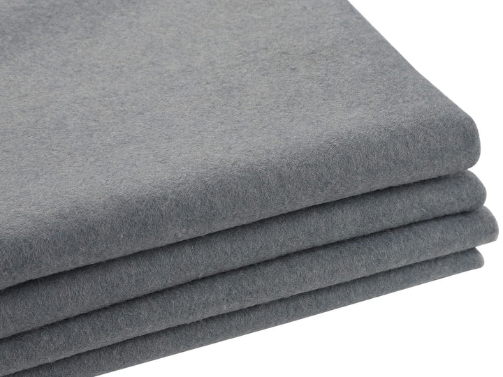 Picheng Solid Color 36x54(91cm x 137cm) Soft Felt Fabric Sheets 1.4mm Thick, 1 Yard Soft Nonwoven Fabric Sheets Suitable for Sewing and Handmade DIY Craft Projects (Grey)