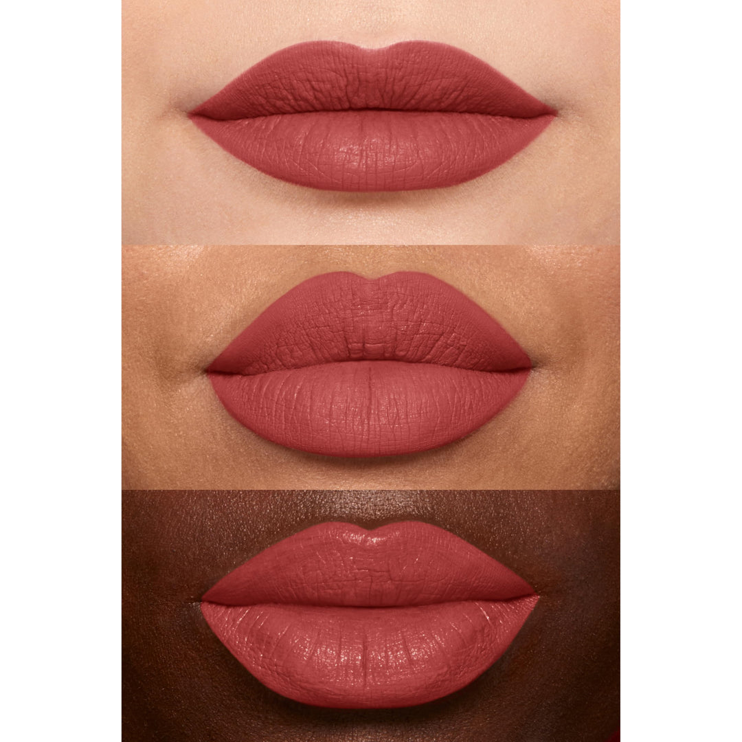 Soft Matte Lip Cream, Lightweight Liquid Lipstick - Zurich (Matte Muted Rose)