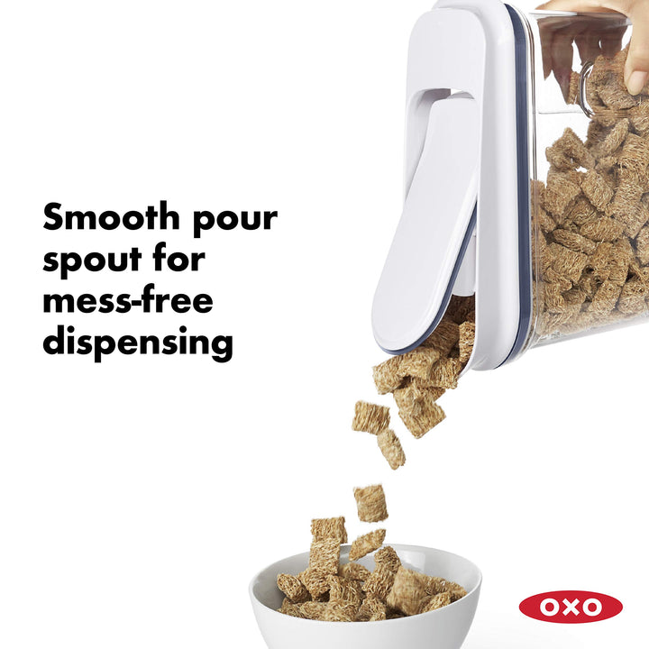 Good Grips Airtight POP Small Cereal Dispenser (2.5 Qt),2.5qt,2.5 Qt - Granola