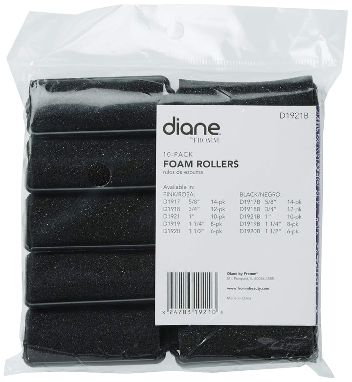 Foam Rollers, Black, 1, 10/bag