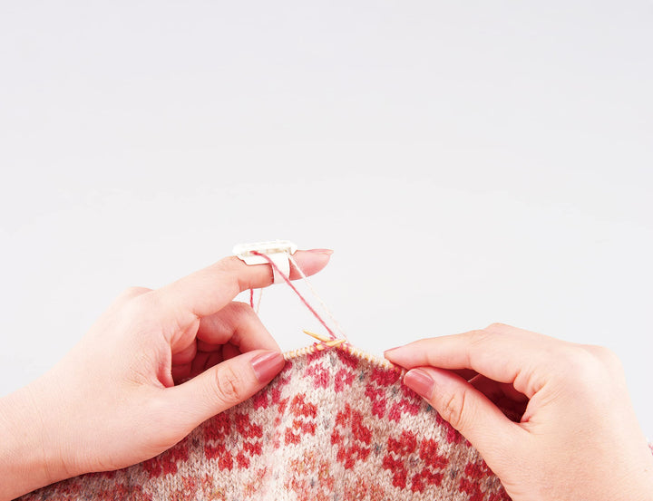 Large Yarn Guide, White