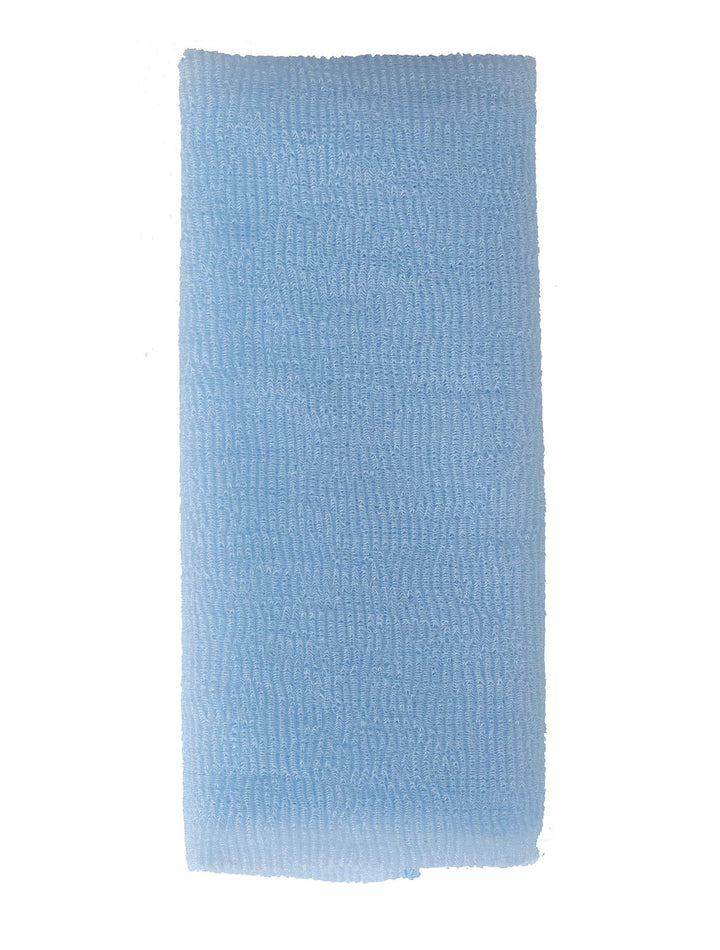 Long Exfoliating Nylon Bath Cloth/Towel, Magic Shower Washcloth For Body, 35 inches(1PCS, Blue)