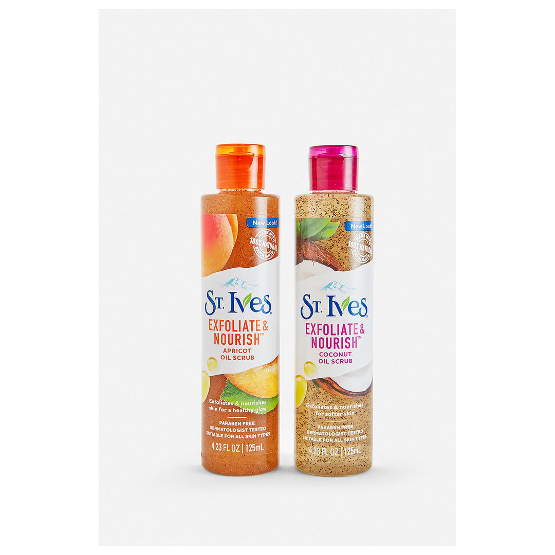 St. Ives Exfoliate & Nourish Facial Oil Scrub, Apricot 4.23 oz