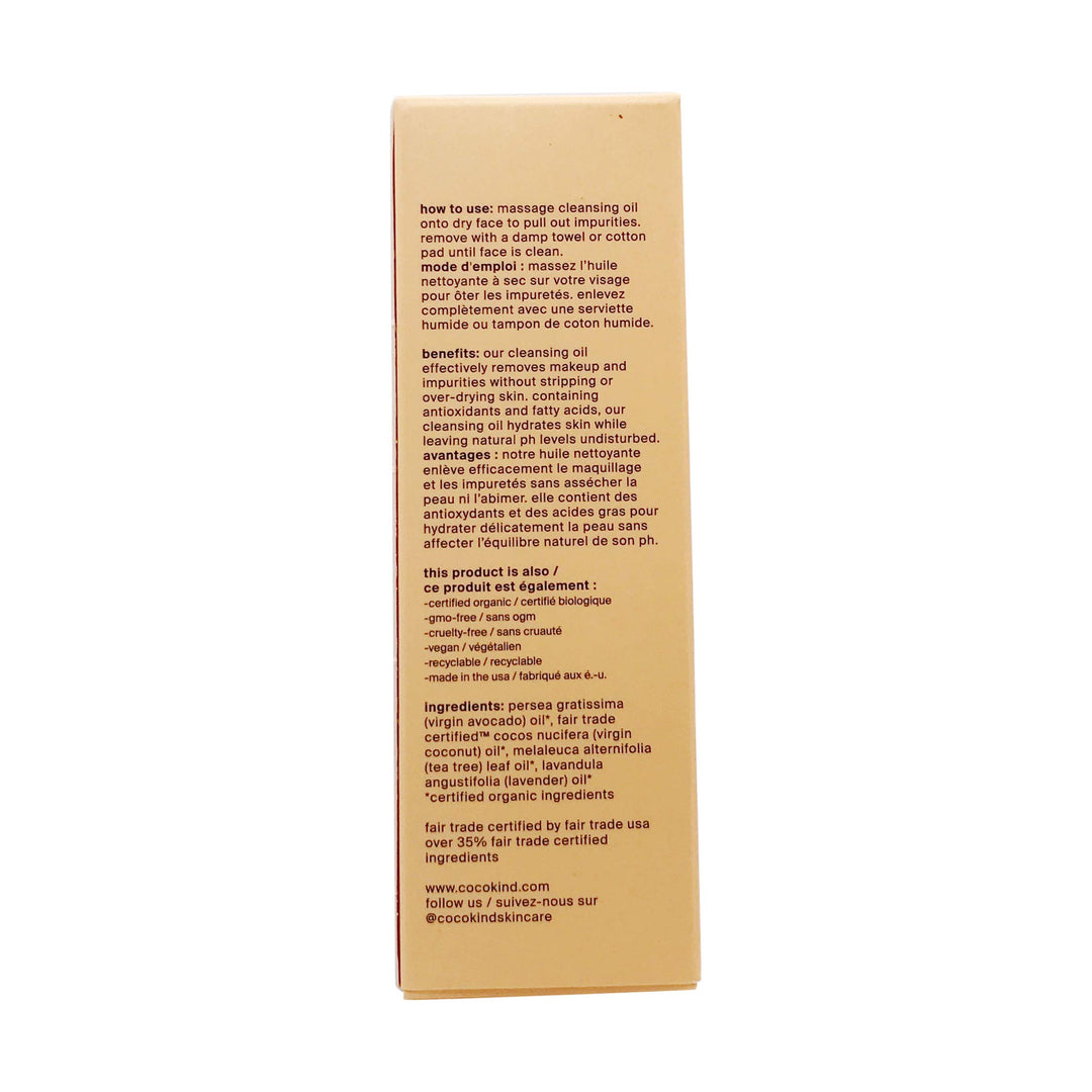 Organic Facial Cleansing Oil