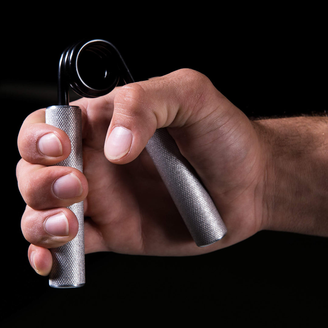 Hand Grip and Wrist Strengthener – Resistance from 200 lb Metal Exerciser for Hand, Forearm and Fingers