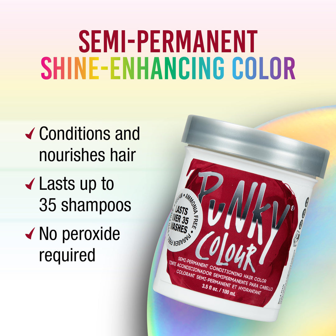 Jerome Russell Semi Permanent Colour Hair Cream 3.5oz Red Wine # 1442