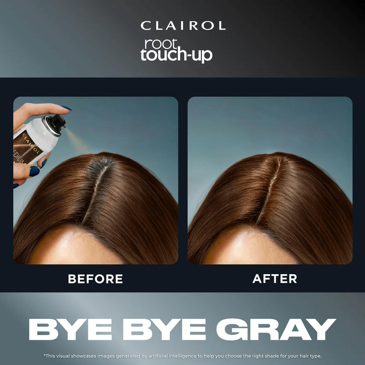 Root Touch-Up Temporary Hair Coloring Spray, Dark BrownHair Color, 1 Count