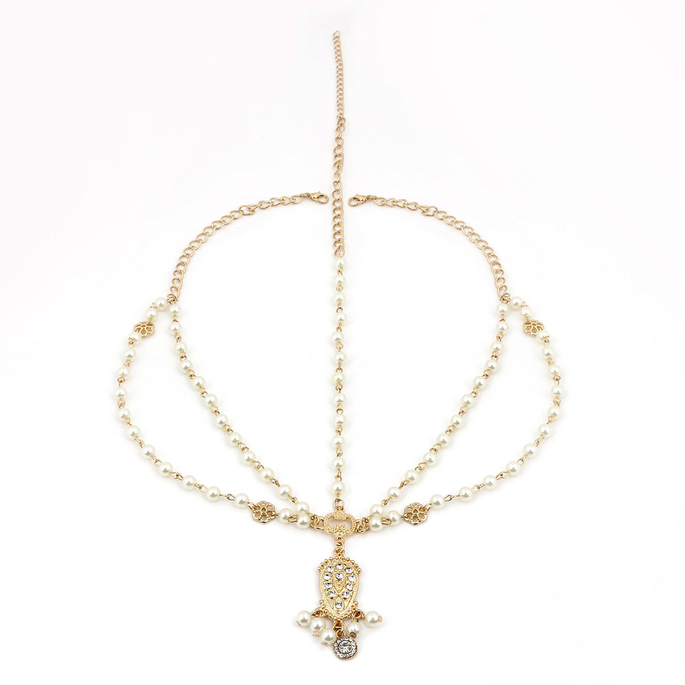 Alloy Headbands For Women Head Chain With Sequines (Bead)