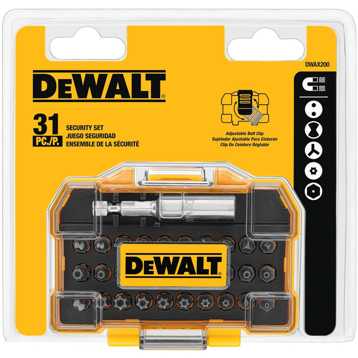 DWAX200 Security Screwdriving Set, 31-Piece