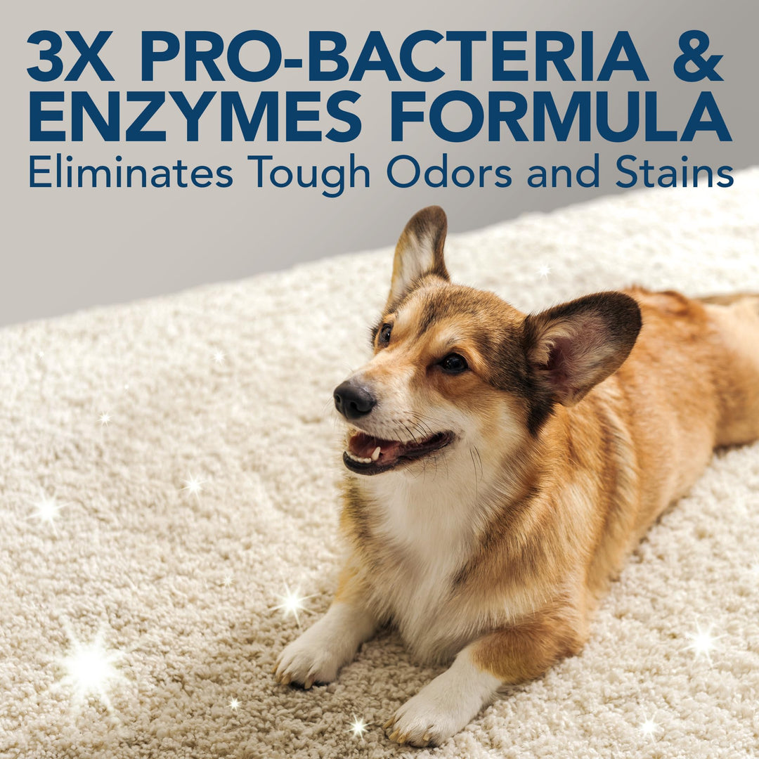 Extreme Pet Stain and Odor Remover | Enzymatic Cleaner with 3X Pro-Bacteria Cleaning Power | 1 Gallon , 128 Fl Oz (Pack of 1)