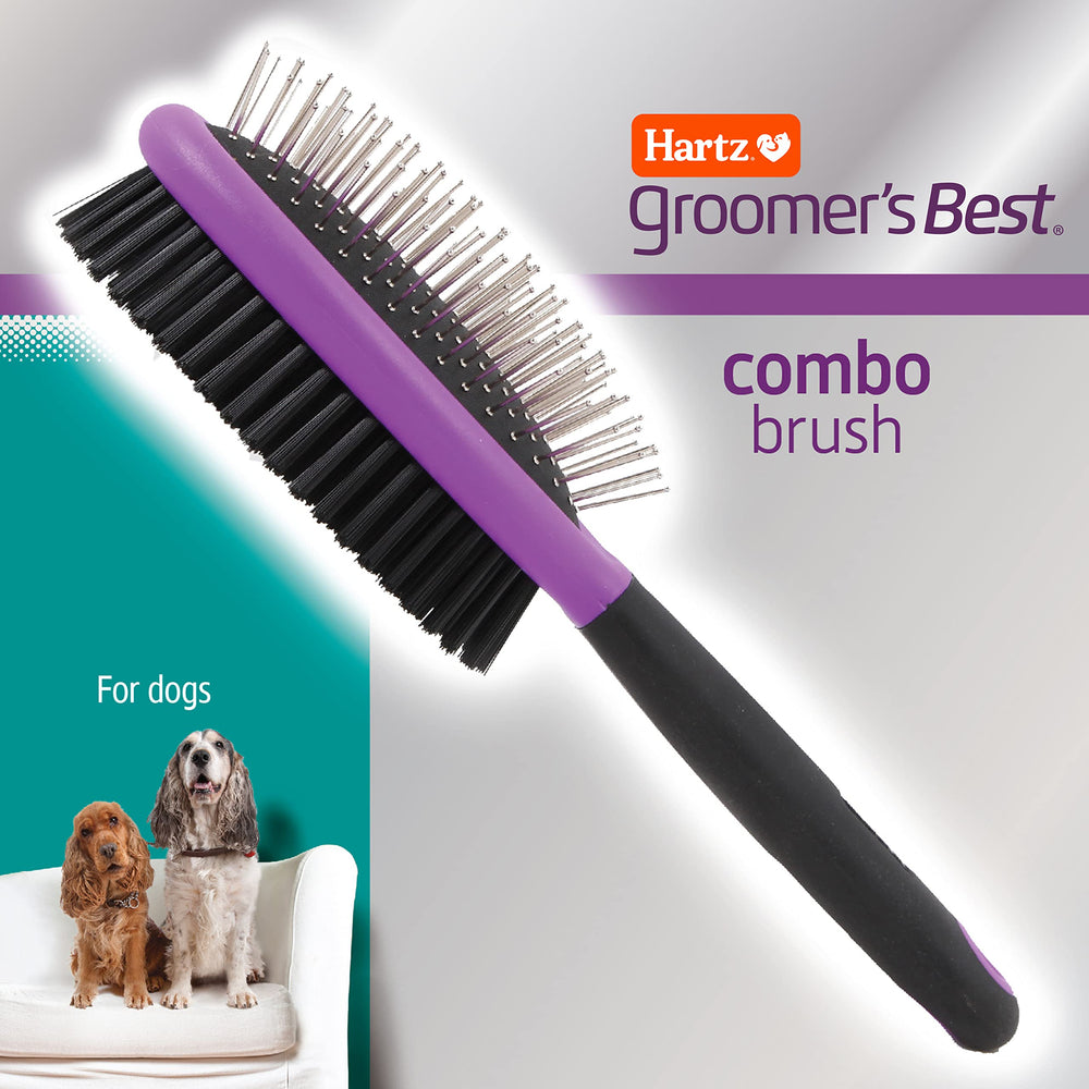 Groomer's Best Combo Dog Brush, Multi-Colored