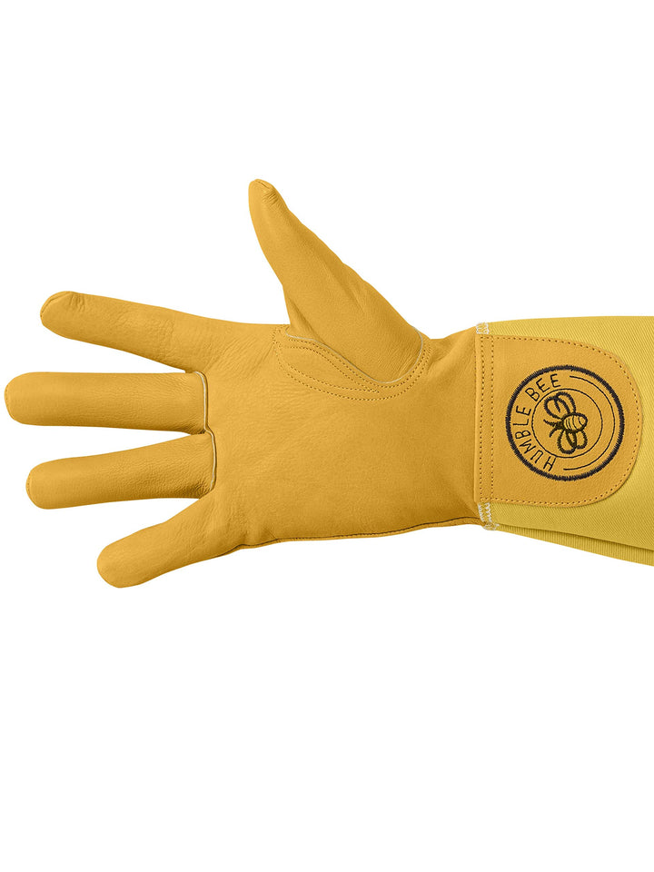 113 Cowhide Beekeeping Gloves with Reinforced Cuffs