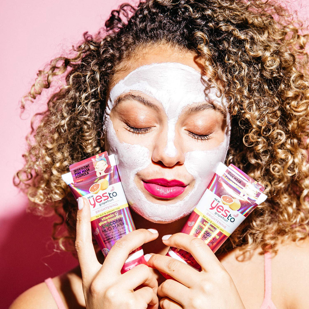 Grapefruit Vitamin C Glow-Boosting Unicorn Mud Mask , 2 Fl Oz (Pack of 1)