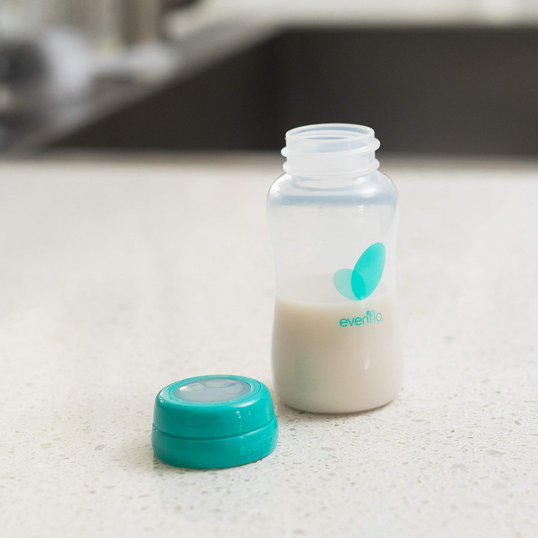 Advanced Breast Milk Collection Bottles, 5oz 6 Pack