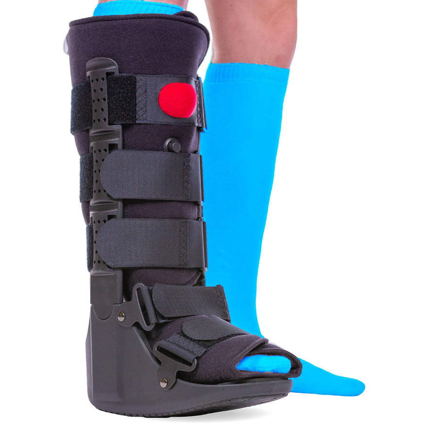 Tall Pneumatic Walking Boot | Orthopedic CAM Air Walker & Inflatable Surgical Leg Cast for Broken Foot, Sprained Ankle, Fractures or Achilles Surgery Recovery (Small)