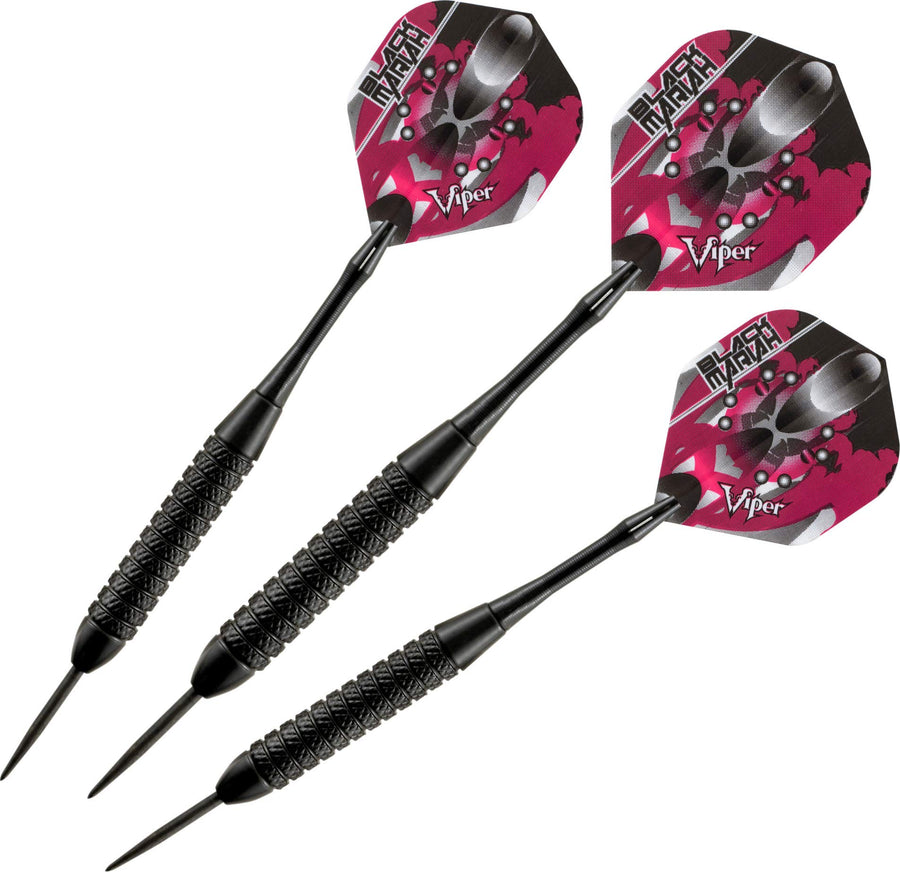 Black Mariah Steel Tip Darts, 22 Grams