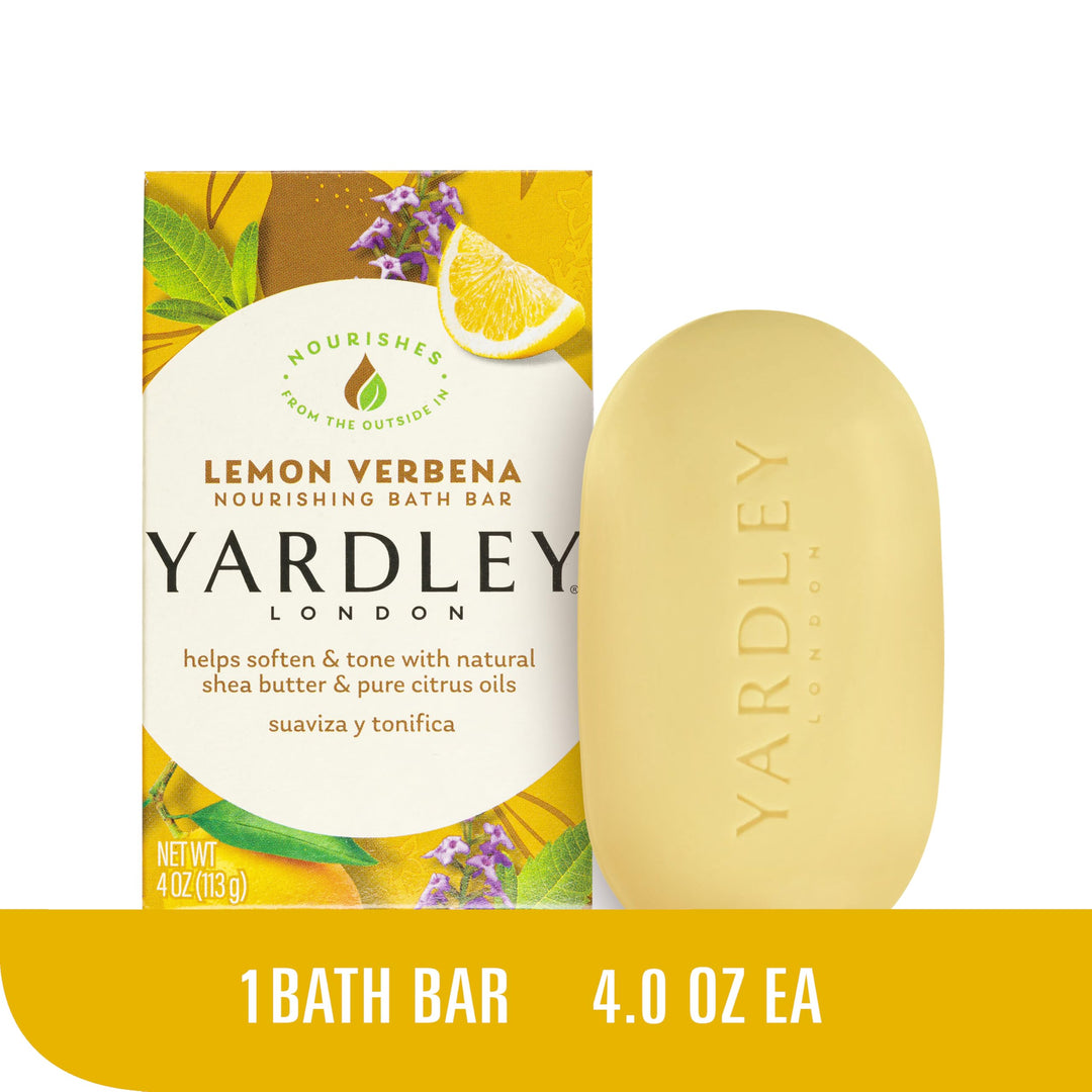 London Lemon Verbena Naturally Moisturizing Bath Bar, 4 ounce