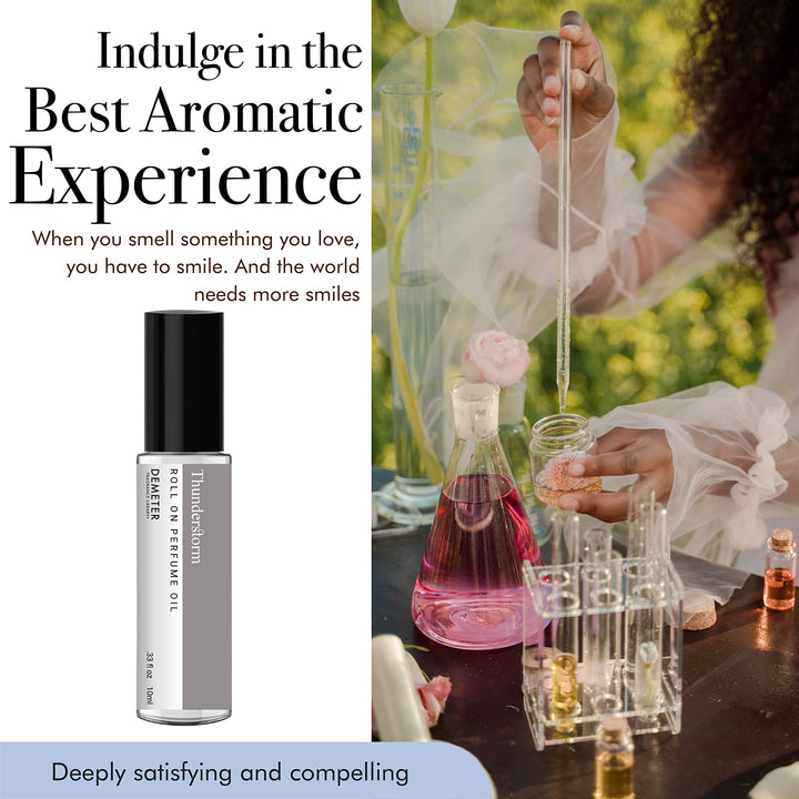 Thunderstorm Roll On Perfume Oil, 0.33 Oz, Long-Lasting
